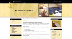 Desktop Screenshot of nocenje-dolcic.com