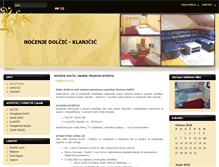 Tablet Screenshot of nocenje-dolcic.com
